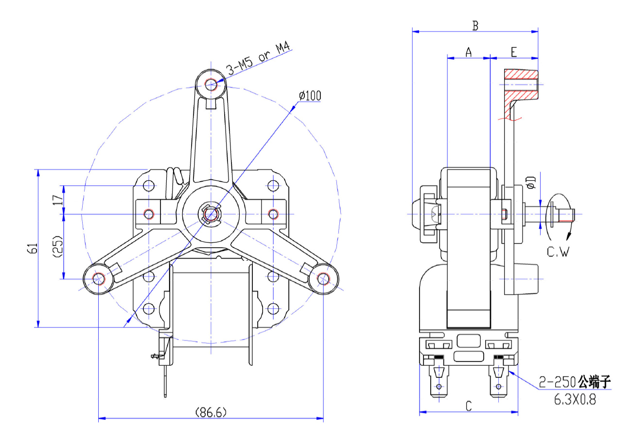 蒸汽烤箱电机R61系列--61-16-外形图（最新）.jpg
